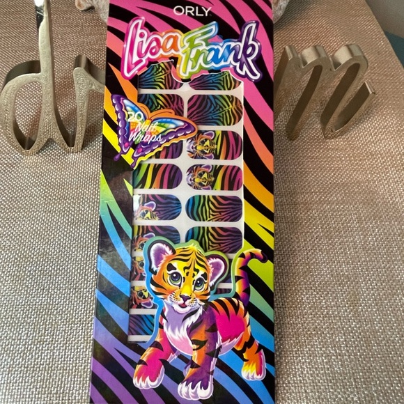 NWT ORLY® x Lisa Frank® Gel Nail Wraps in Hunter - Picture 1 of 4